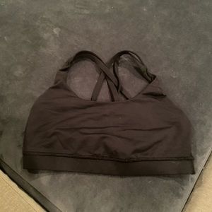 Black size 10 Lulu Lemon Sports Bra